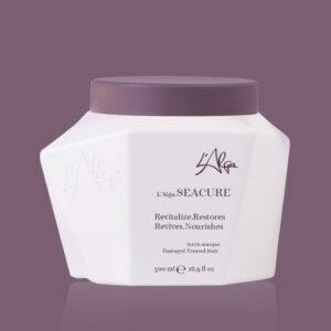 SEACURE Mask Sec endommagé, Cheveux moyens à épais Sans Sulfates 500ml