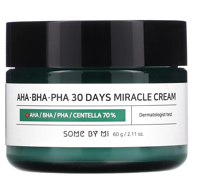 SOME BY MI Crème miracle 30 jours aux AHA BHA et PHA - 60 g