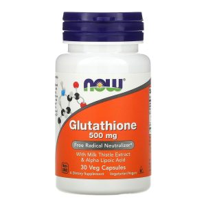 NOW Foods Glutathione 500 mg - 30 capsules végétariennes