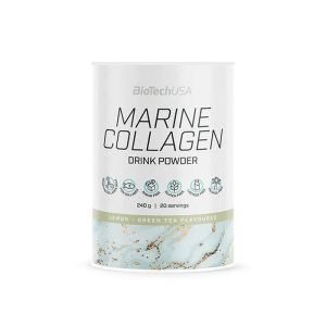 Biotechusa Marine Collagen boisson en poudre saveur citron et thé vert - 240 gr