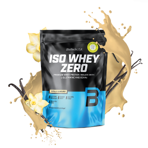 Biotechusa Iso Whey Zero vanille poudre de protéine isolat - 500 g
