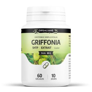 GPH 5-htp Griffonia Extrait Orgaliane 166 mg - 60 gélules