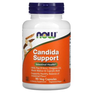 NOW Foods Candida Support flore intestinale - 90 capsules végétales