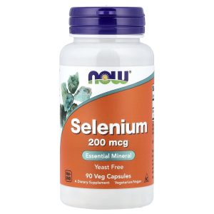 NOW Foods Sélénium 200 mcg - 90 capsules végétariennes