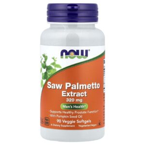 Now Foods Saw Palmetto Extract 360 mg - 90 gélules végétales